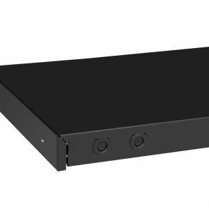 LANMASTER metal 19" drawer optical enclosure, 1U, for 24 SC adapters